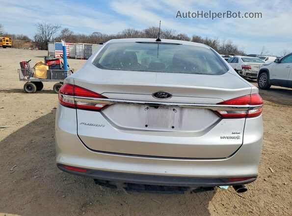 3FA6P0LU3HR285363 2017 FORD FUSION Silver Widok z tyłu