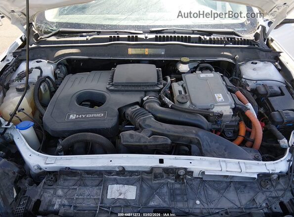 3FA6P0LU3KR188879 2019 FORD FUSION HYBRID Белый Вид сзади