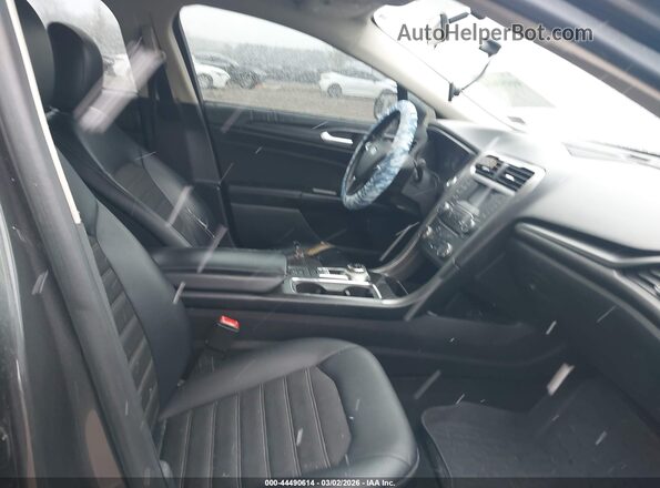 3FA6P0LU4JR206546 2018 FORD FUSION HYBRID Gray Вид салону спереду