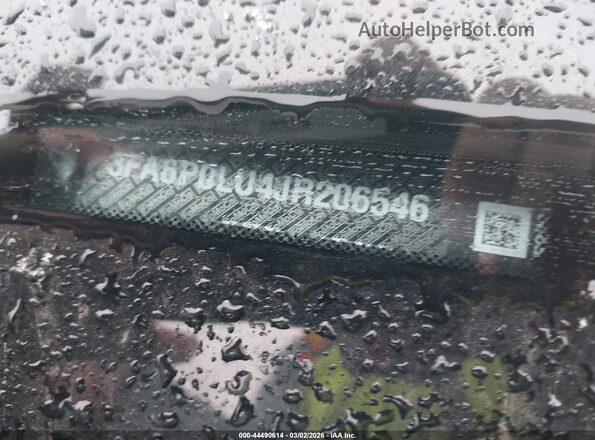 3FA6P0LU4JR206546 2018 FORD FUSION HYBRID Gray Вид підкапотного простору