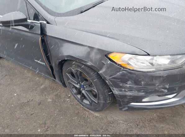 3FA6P0LU4JR206546 2018 FORD FUSION HYBRID Gray Вид спереду