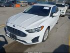 2019 Ford Fusion Hybrid Se White vin: 3FA6P0LU5KR200207