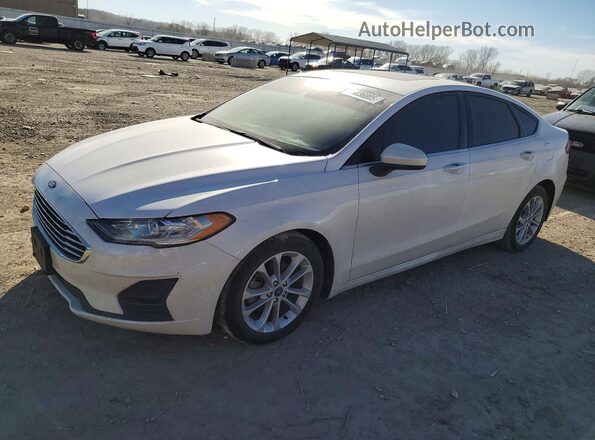 3FA6P0LU5LR126451 2020 FORD FUSION Белый Передняя левая четверть