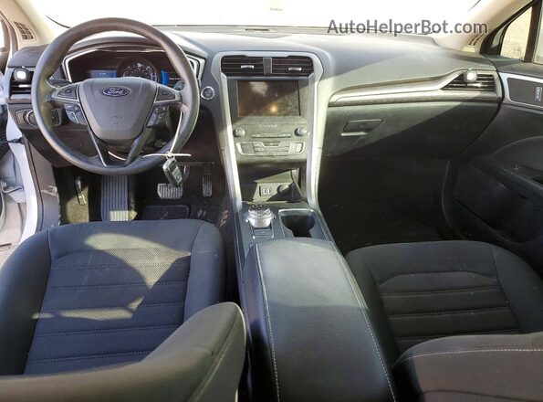 3FA6P0LU5LR126451 2020 FORD FUSION Белый Вид панели приборов