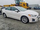 2020 Ford Fusion Se White vin: 3FA6P0LU5LR229241