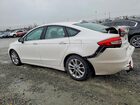 2020 Ford Fusion Se White vin: 3FA6P0LU5LR229241