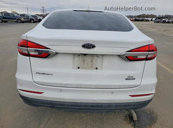 3FA6P0LU5LR266399 2020 FORD FUSION Белый Вид сзади