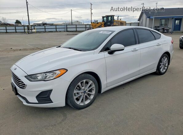 3FA6P0LU5LR266399 2020 FORD FUSION Белый Передняя левая четверть
