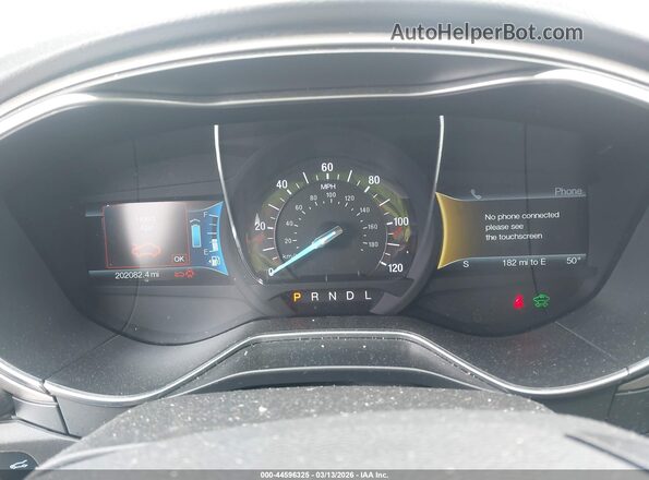 3FA6P0LU7GR130782 2016 FORD FUSION HYBRID Серебряный Вид задних сидений