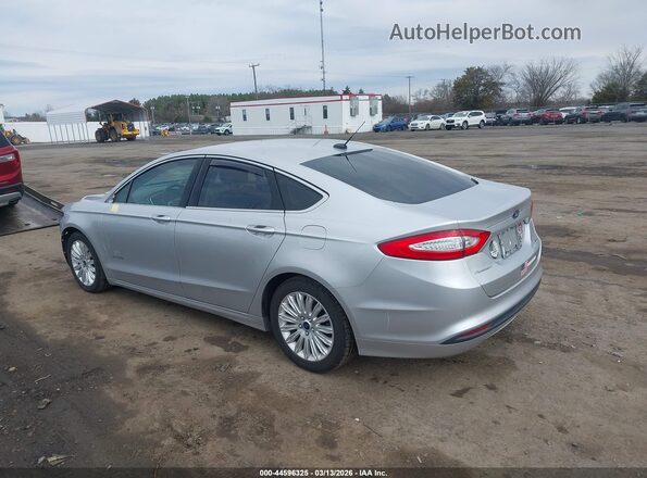 3FA6P0LU7GR130782 2016 FORD FUSION HYBRID Серебряный Задняя левая четверть