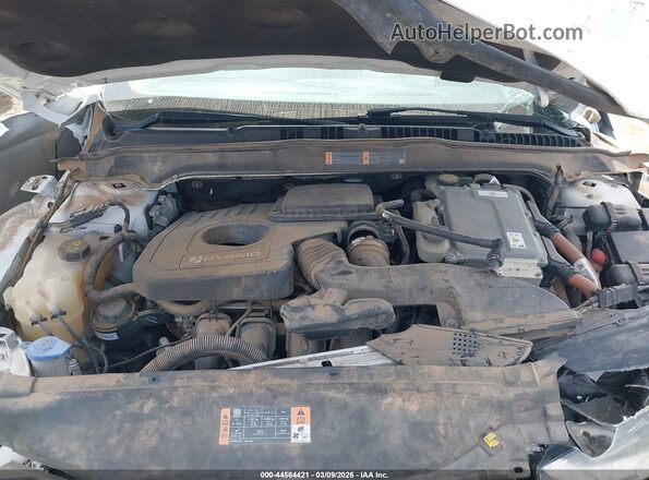 3FA6P0LU7GR397890 2016 FORD FUSION HYBRID White Rear view