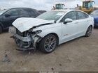 2017 Ford Fusion Hybrid Se White vin: 3FA6P0LU7HR165260