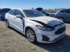 2019 Ford Fusion Se Белый vin: 3FA6P0LU8KR204929