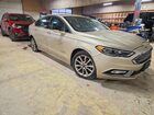 2017 Ford Fusion Se Hybrid Beige vin: 3FA6P0LUXHR171912