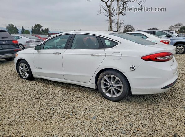 3FA6P0LUXJR118875 2018 FORD FUSION Белый Задняя левая четверть