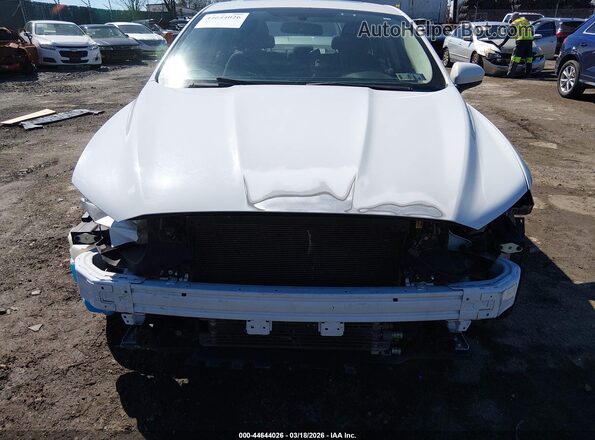 3FA6P0LUXJR138902 2018 FORD FUSION HYBRID White Вид спереду