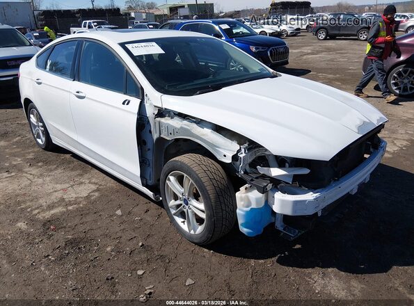 3FA6P0LUXJR138902 2018 FORD FUSION HYBRID White Передня права чверть