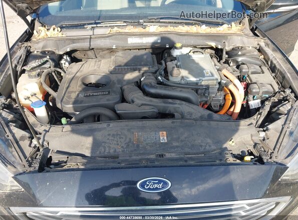 3FA6P0LUXJR152282 2018 FORD FUSION HYBRID Черный Вид сзади