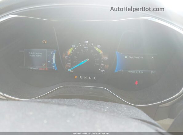 3FA6P0LUXJR152282 2018 FORD FUSION HYBRID Черный Вид задних сидений