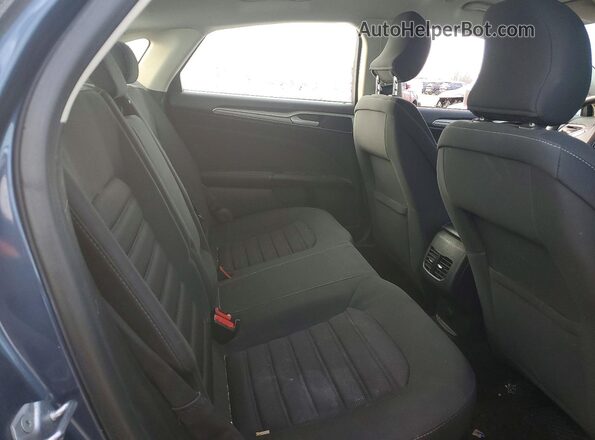 3FA6P0LUXJR208396 2018 FORD FUSION Синий Вид задних сидений