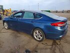 2018 Ford Fusion Se Hybrid Синий vin: 3FA6P0LUXJR208396
