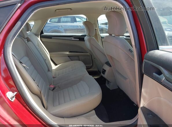 3FA6P0LUXKR242940 2019 FORD FUSION HYBRID Красный Вид наклейки с VIN-кодом