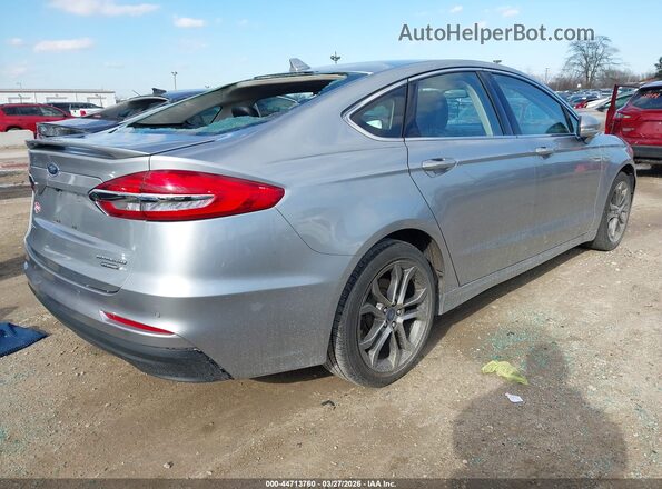 3FA6P0RU6LR139765 2020 FORD FUSION HYBRID Silver Հետևի աջ