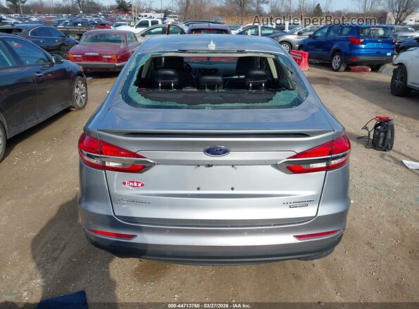 3FA6P0RU6LR139765 2020 FORD FUSION HYBRID Silver 