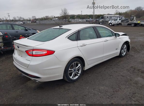 3FA6P0SU7GR276116 2016 FORD FUSION ENERGI Белый Задняя правая четверть