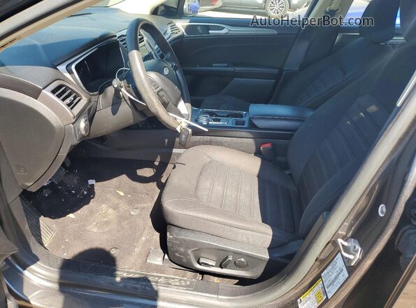 3FA6P0T94LR202320 2020 FORD FUSION Угольный Вид салона спереди