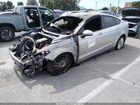2016 Ford Fusion Hybrid S Серебряный vin: 3FA6P0UU7GR218603