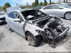 2016 Ford Fusion Hybrid S Серебряный vin: 3FA6P0UU7GR218603