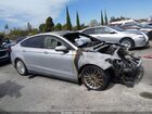 2016 Ford Fusion Hybrid S Серебряный vin: 3FA6P0UU7GR218603