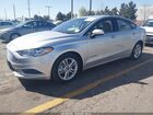 2018 Ford Fusion Hybrid S Silver vin: 3FA6P0UU8JR254355