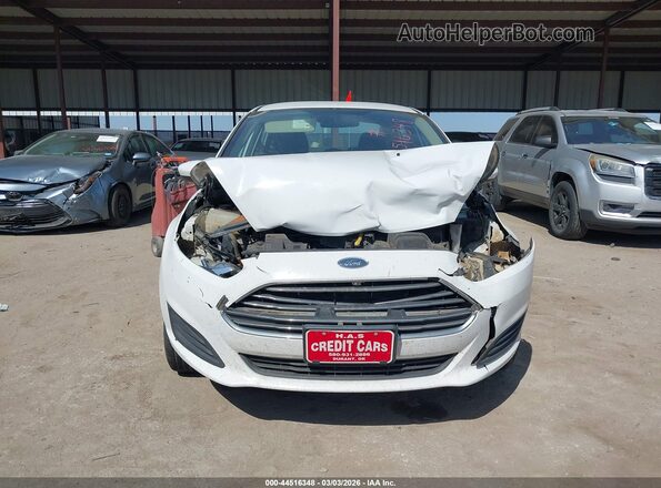 3FADP4AJ0JM112006 2018 FORD FIESTA White ხელსაწყოთა პანელის ხედი