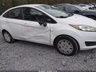 2016 Ford Fiesta S Серый vin: 3FADP4AJ1GM162003