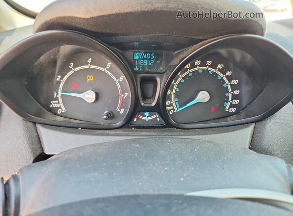 3FADP4AJ3KM153666 2019 FORD FIESTA Silver Instrument cluster view
