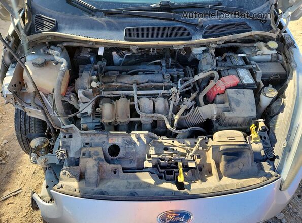 3FADP4AJ3KM153666 2019 FORD FIESTA Silver Rear interior view