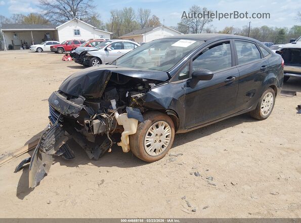 3FADP4AJ7GM164273 2016 FORD FIESTA Черный Передняя левая четверть