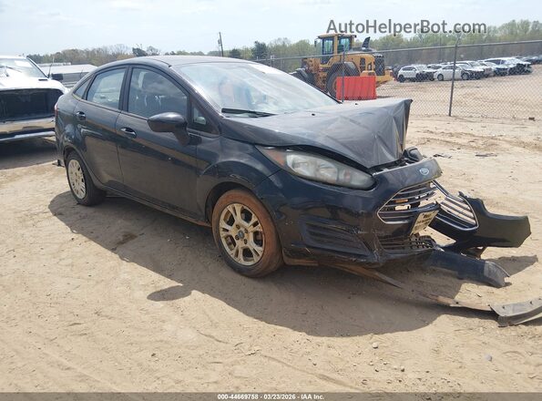 3FADP4AJ7GM164273 2016 FORD FIESTA Черный Передняя правая четверть