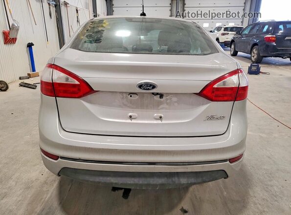 3FADP4AJ7KM103160 2019 FORD FIESTA Silver Widok z tyłu