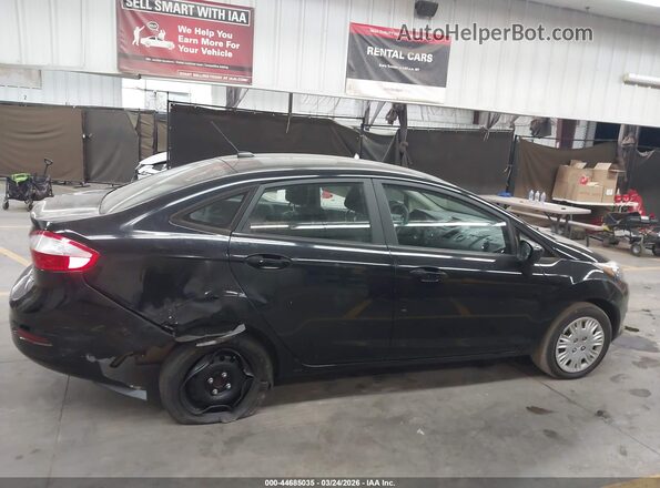 3FADP4AJ7KM109914 2019 FORD FIESTA Черный Вид задней части салона