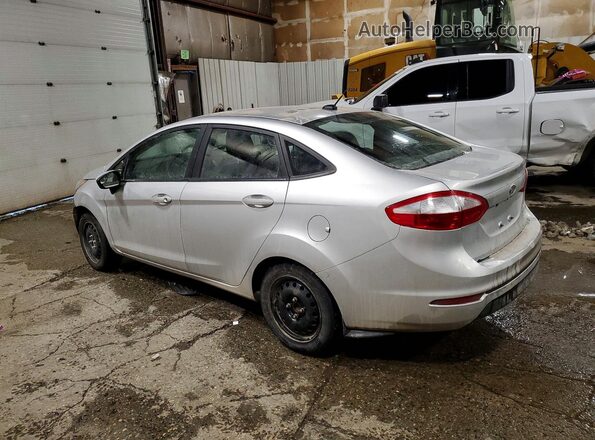 3FADP4AJ8KM105242 2019 FORD FIESTA Silver Задня ліва чверть