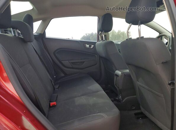 3FADP4BJ0GM203915 2016 FORD FIESTA Бордовый Вид задних сидений