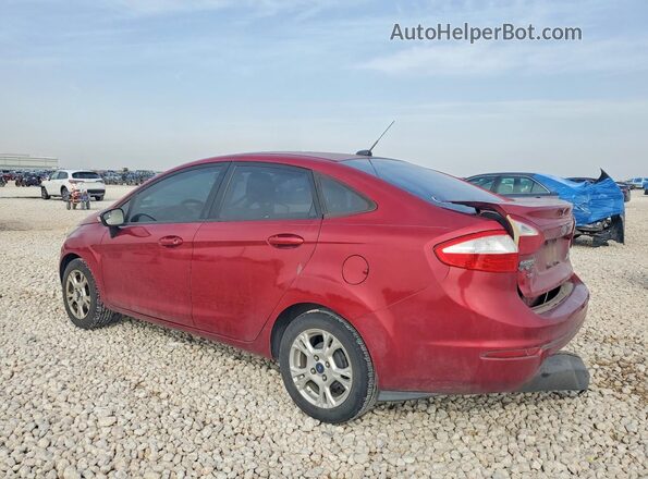 3FADP4BJ0GM203915 2016 FORD FIESTA Бордовый Задняя левая четверть