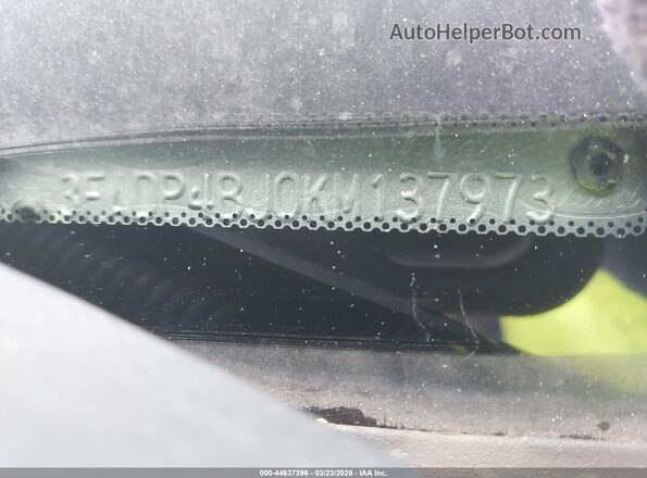3FADP4BJ0KM137973 2019 FORD FIESTA Белый Вид подкапотного пространства