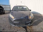 2018 Ford Fiesta Se Gray vin: 3FADP4BJ1JM129671
