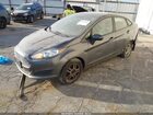 2018 Ford Fiesta Se Gray vin: 3FADP4BJ1JM129671