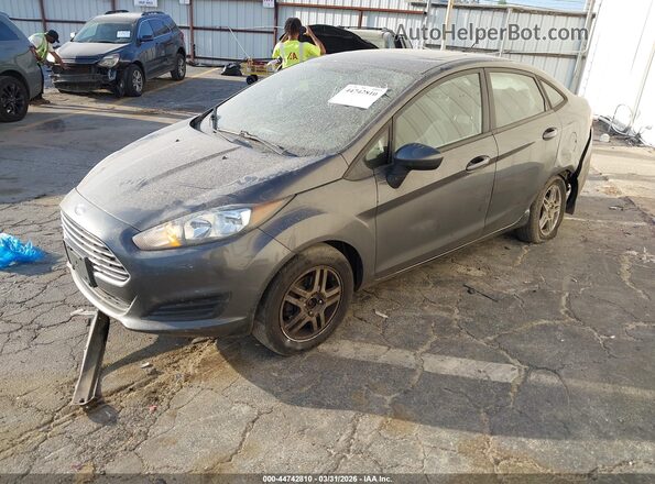 3FADP4BJ1JM129671 2018 FORD FIESTA Gray Przód lewy