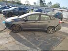 2018 Ford Fiesta Se Gray vin: 3FADP4BJ1JM129671